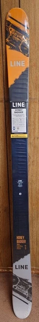 Line Honey Badger Mens Twin-tip Skis Size 166 Line Honey Badger Mens Twin-tip Skis Size 166