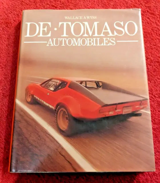 De Tomaso Automobiles Wallace A Wyss HB DJ 1981 Pantera Maserati Ford driver car