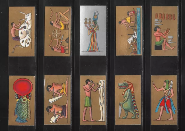 Cavanders 1928 ANCIENT EGYPT set(25) cigarette cards