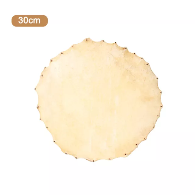 Drum Goat Skin Head for African Tambourine Percussion Drum Part (Diameter 300mm)