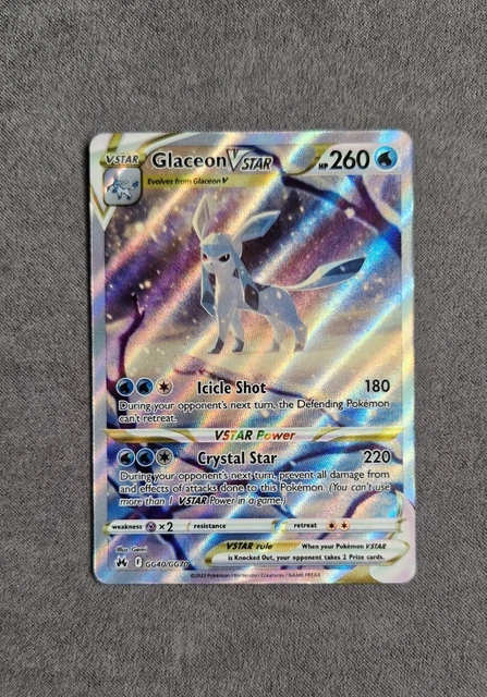 Glaceon VSTAR GG40/GG70 Zenit der Könige Crown Zenith Pokemon Englisch