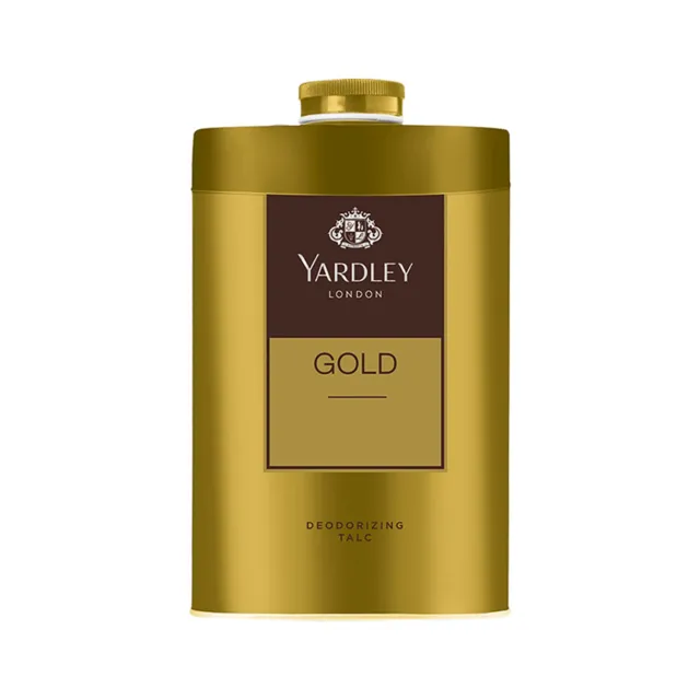 Yardley London Gold Deodorizing Talc for Men, 250g Powder