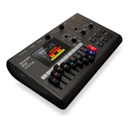 Zoom Multitrak R12 Multitrack Recorder Schwarz 4251073866116