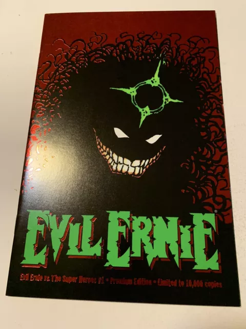 Evil Ernie Vs The Super Heroes #1, 1995, Variant Limited Premium Edition, Nm