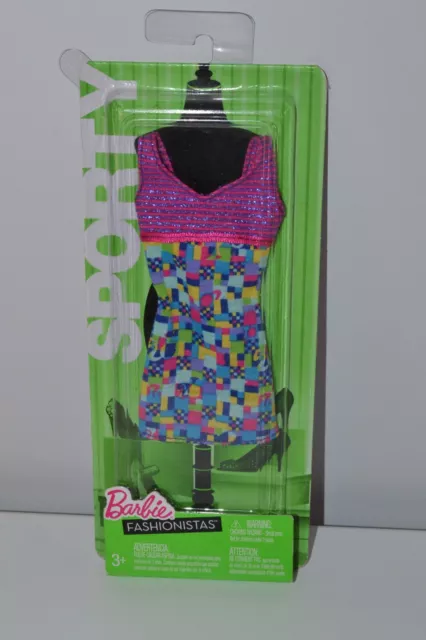 Brand New Barbie Doll Fashion Pack From Fashionistas 2010S Era Sporty Theme