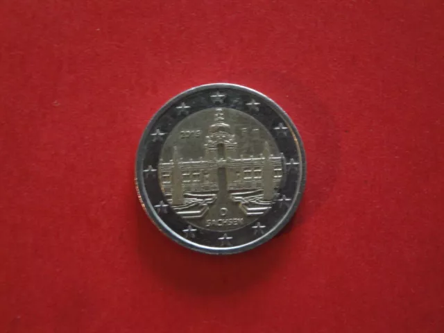 2 euros Allemagne 2016 Saxe