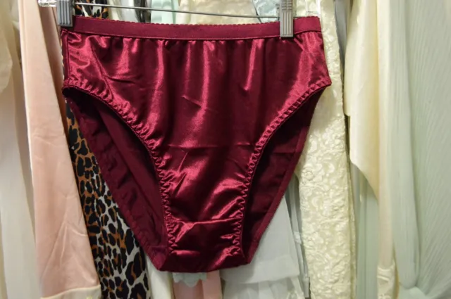 VTG DELICATES SATIN Double String Bikini Panties S 5 NWOT Sissy Animal  print $46.74 - PicClick AU