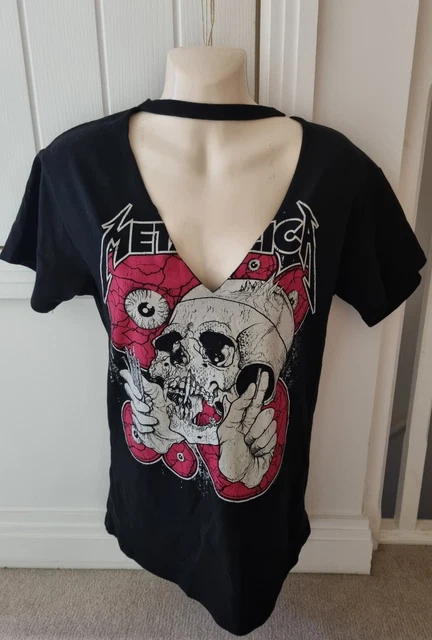 Metallica t shirt topshop outlet