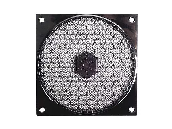 SilverStone SST-FF121B Lüftergitter Schutzgitter für Lüfter 120 x120 mm Fan