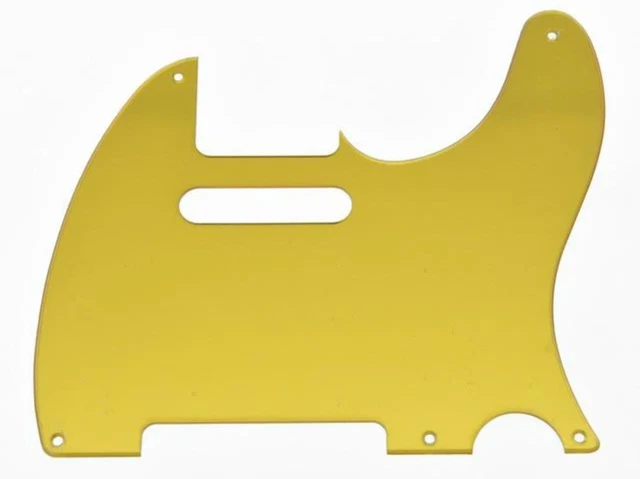 NEW PICKGUARD TELECASTER gold mirror pour guitare télé