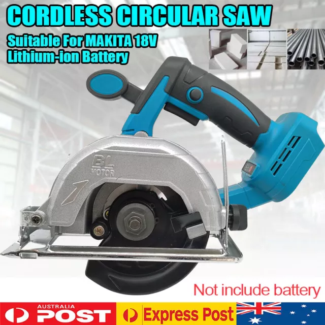 Cordless Brushless 125mm Circular Saw Replace Body For MAKITA 18V Li-ion Battery