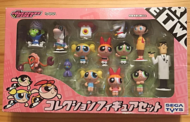 POWERPUFF GIRLS COLLECTION Figure Cartoon Network Figure SEGA TOYS PPG ...