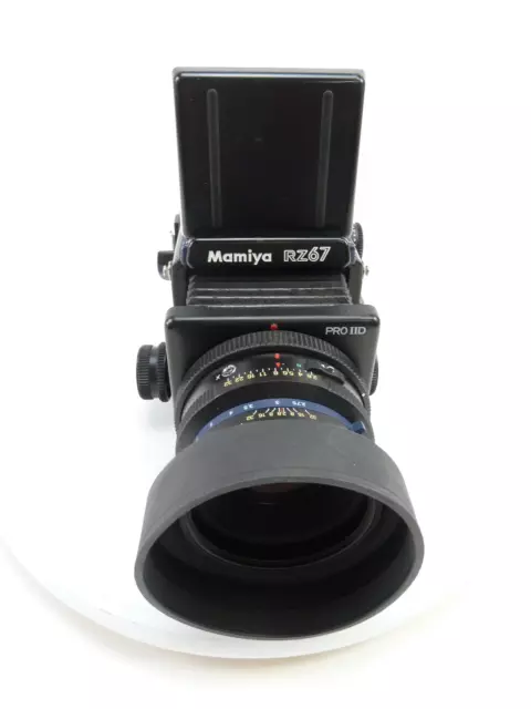 Mamiya RZ67 Pro IID Camera Outfit with 110MM F2.8, Pro II 120 Back, and WLF