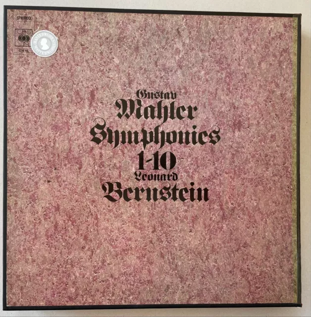 15 LP B0X ** Gustav MAHLER**Symphonies 1-10**Leonard Bernstein