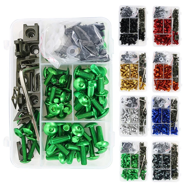 Bolt Plastics Fastener Kit Kawasaki KX65 '00-
