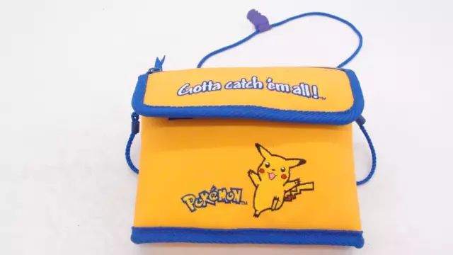 Pokémon Pikachu Carry Case For Nintendo Game Boy Color  With Light And Magnifier