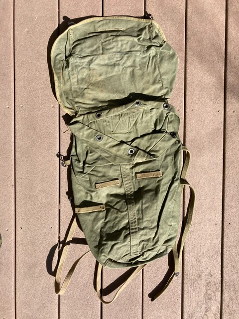 WW2 US ARMY USMC Marine Corps Jungle Pack Backpack Ruck Sack Field Gear ...