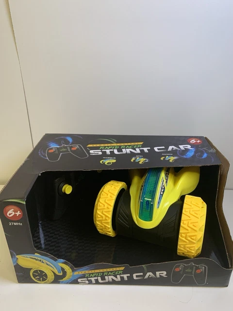 REMOTE CONTROL STUNT Car Rapid Racer Battery Powered RC BNIB £9.99 ...