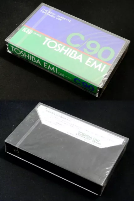 One(1) TOSHIBA EMI cassette tape LN C/90 Japan version Perfect condition