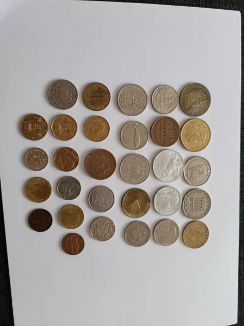 Lotto monete europee pre euro. Circolate.