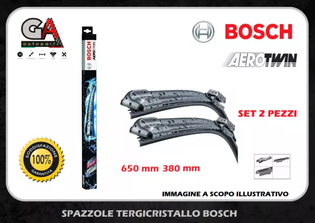 Tergicristalli Aerotwin BOSCH FIAT Grande Punto Punto Evo set 2 spazzole ant.