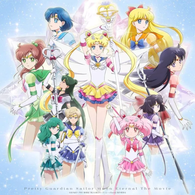 2DVD+2CD+booklet Movie Sailor Moon Eternal Limited Edition KIBA-92339 NEW