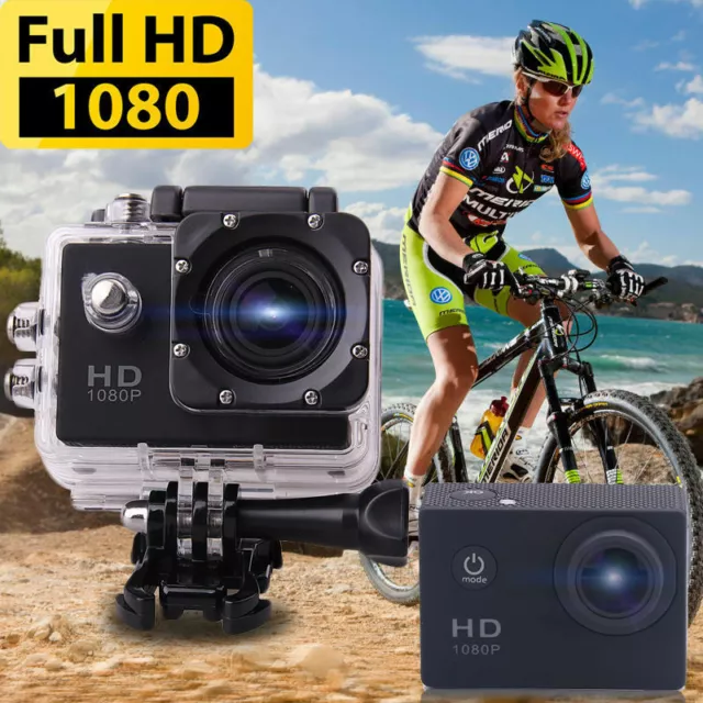 Nuova action cam sportiva 16 megapixel WiFi 4K 2"" Ultra HD 1080P registratore video DV