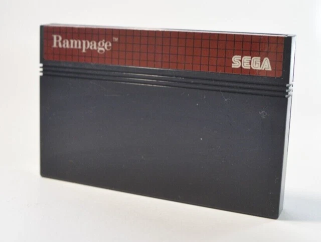RAMPAGE MASTER SYSTEM Ms Game authentic original retrogaming SEGA