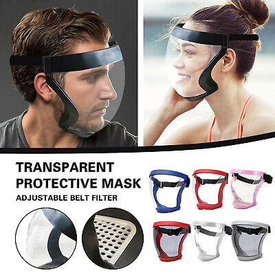 Full Face Anti-Fog Shield Super Protective Mask Safety Transparent Head Cover
