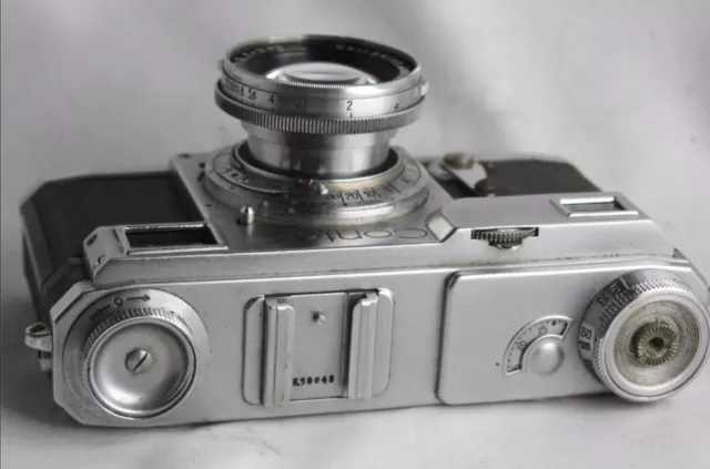 🌈 Contax II con Sonnar 5 cm f2 Germany 1936 + Borsa originale 3