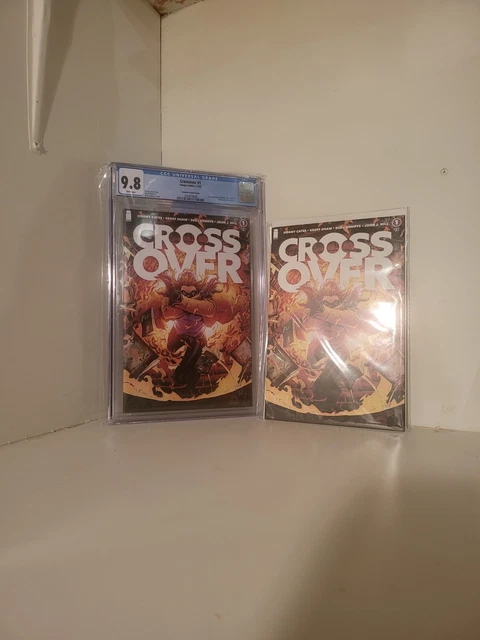 Crossover #1  Stegman Variant 1st Appearances  Donny Cates  1st Print CGC 9.8