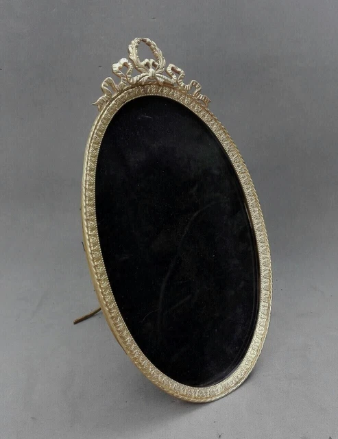 Antique French Ormolu Picture Frame Bronze Original