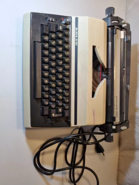 Adler Gabriele 5000 Portable Electric Typewriter - Vintage 1970's -Selling AS IS