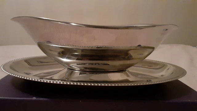 Plat de Service Vintage JEAN COUZON Inox 18/10 Made in France