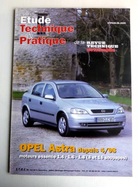 RTA Revue technique automobile OPEL ASTRA DEPUIS 04/1998 ESSENCE
