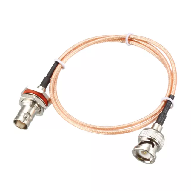 BNC Bulkhead Female to BNC Male RG316 RF Coaxial Extension Cable 50 ohm 2 Feet