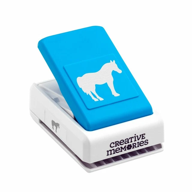 Golpe decorativo caballo Creative Memories - nuevo en caja - nuevo