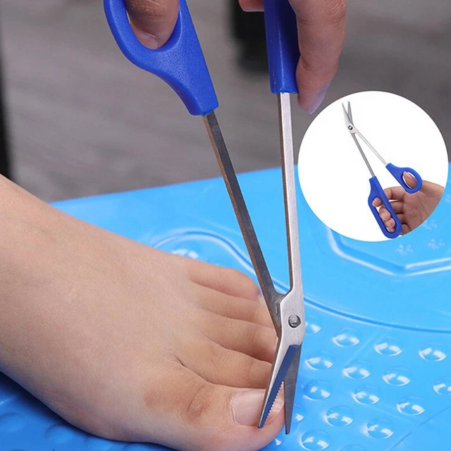17/21CM TOE NAIL Toenail Scissor Clipper Trimmer Long Reach Easy Grip ...