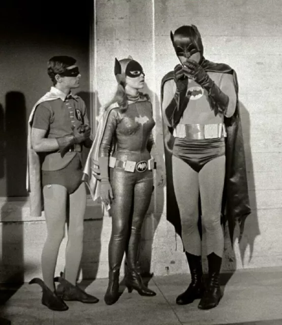 Burt Ward Robin Yvonne Craig Batgirl Adam West Batman TV Show Photo 4" x 6"