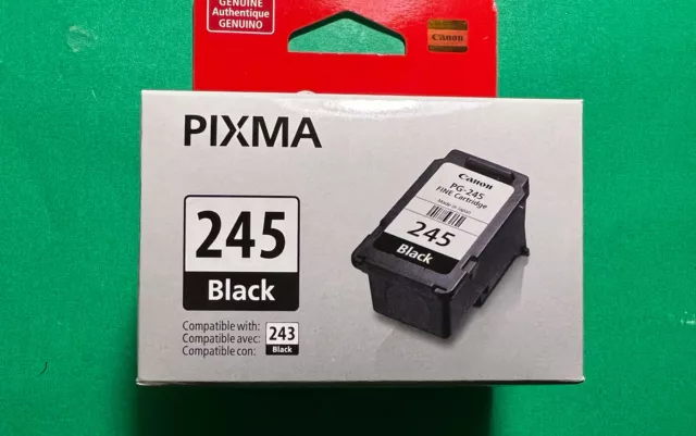 Genuine Canon 245 Black Ink Cartridges for MX490 492 TR4520 Printer