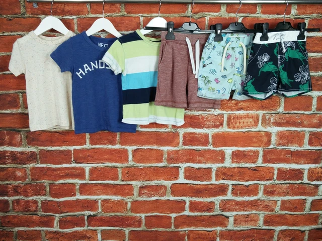 Baby Boys Bundle Age 12-18 Months Gap Next Shorts T-Shirt Summer Holiday 86Cm
