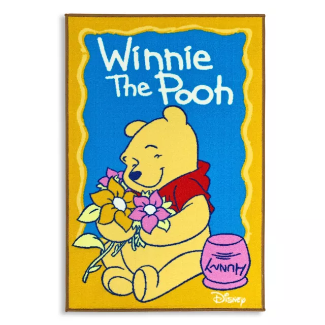 Tapis Antidérapant Chambre des Enfants Disney Winnie L'Ourson 80x120 CM 4837