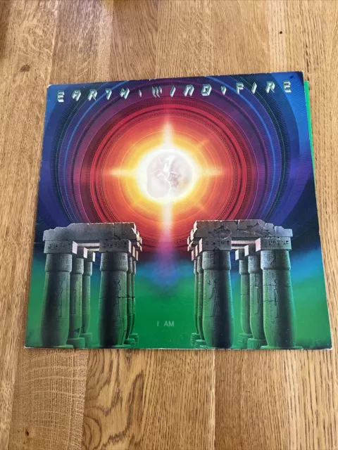 EARTH WIND &  FIRE- I AM GF VINYL LP & Inner BOOGIE WONDERLAND Plays Nicely Funk