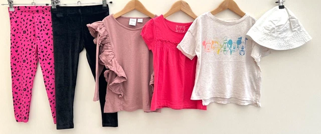 Girls Bundle Of Clothes Age 4-5 Zara Disney Gap H&M