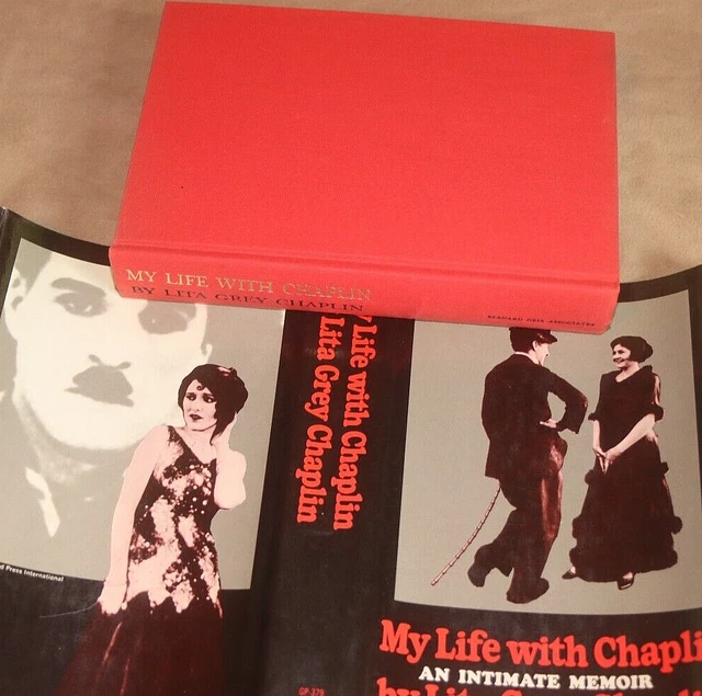 MY LIFE WITH charlie CHAPLIN by Lita Grey Chaplin Biography HC/DJ