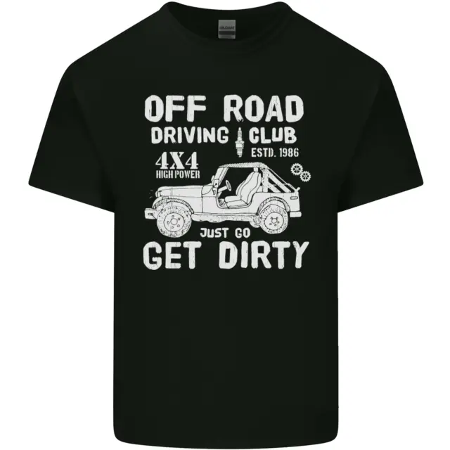 Off Road Guida Club Get Sporco 4x4 Divertente T-Shirt Bambini