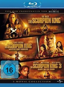 The Scorpion King 1-3 - Box [Blu-ray] | DVD | état très bon