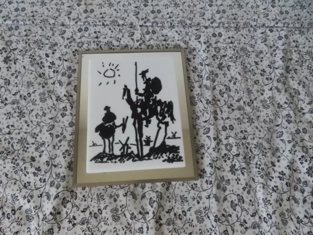 modern classics inc silk screened don quixote and sancho panza pablo picasso modern classics inc silk screened don quixote and sancho panza pablo picasso