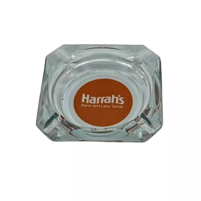 Harrah's Casino Ashtray Reno and Lake Tahoe Vintage