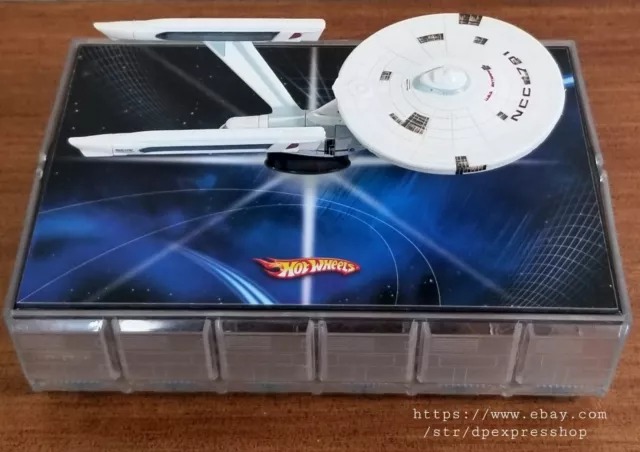 Hot Wheels Star Trek USS Enterprise Space Dock SDCC Exclusive *With Box